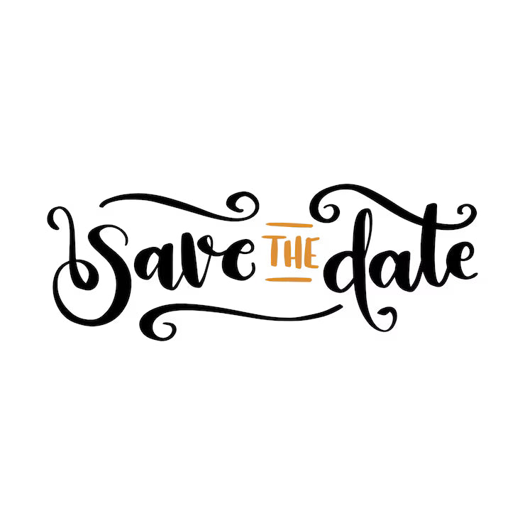 Reservation Deposit - Save the Date!