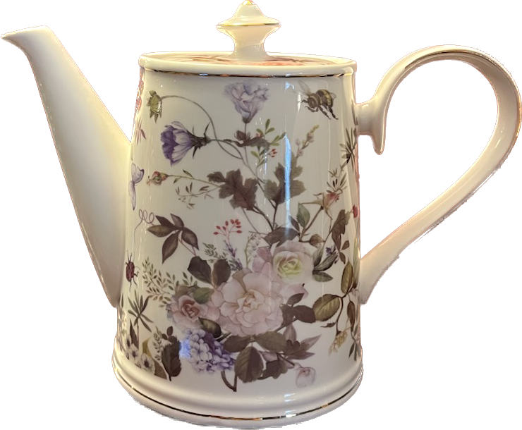 White Peony by Grace Teaware - Teapot - 1 available